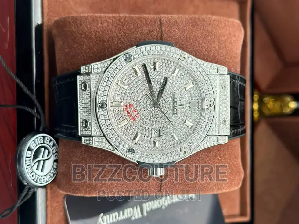 Original HUBLOT Rubber Strap Watch Available in Store