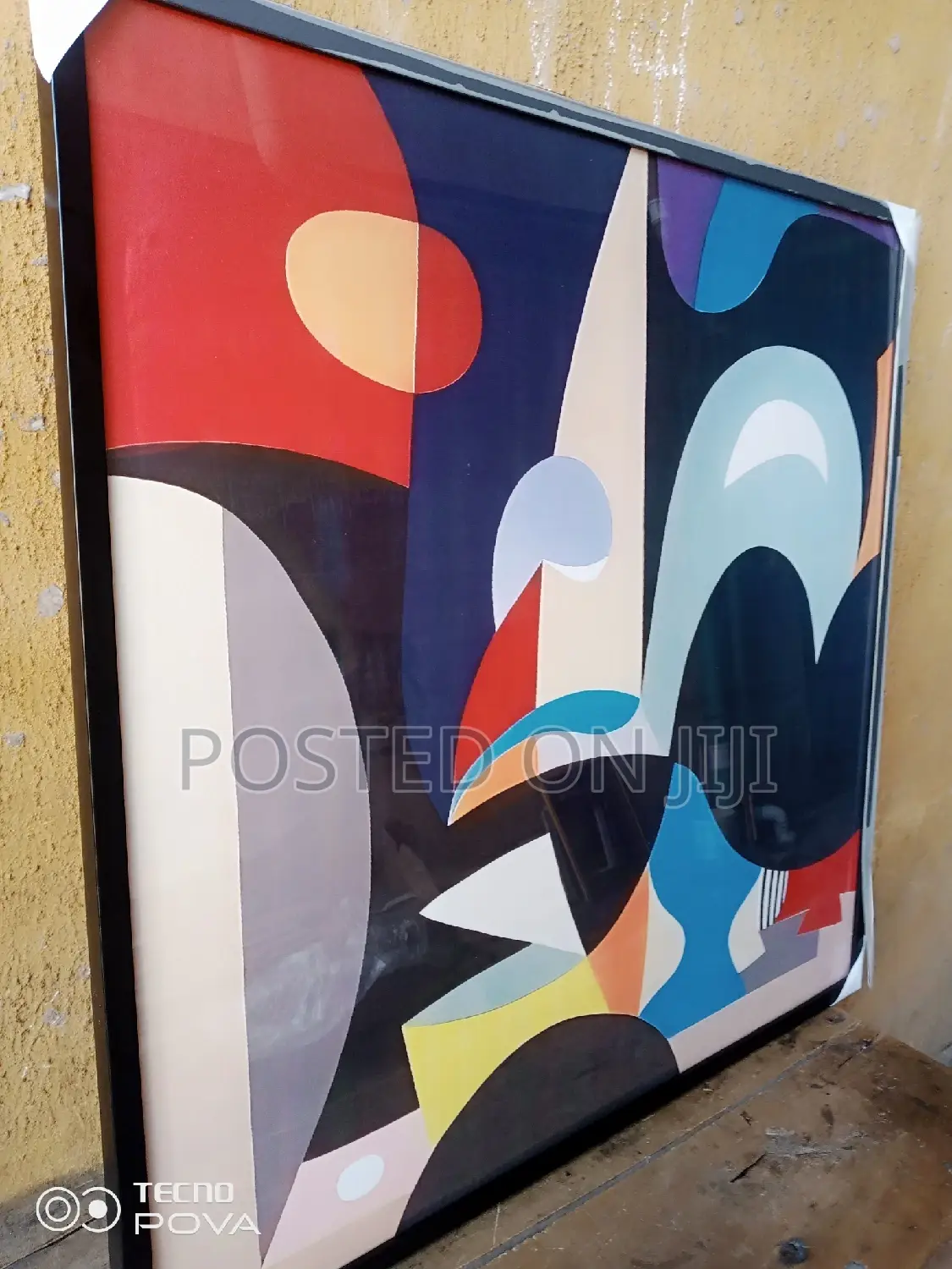 Multicolored Abstract Canvas Print