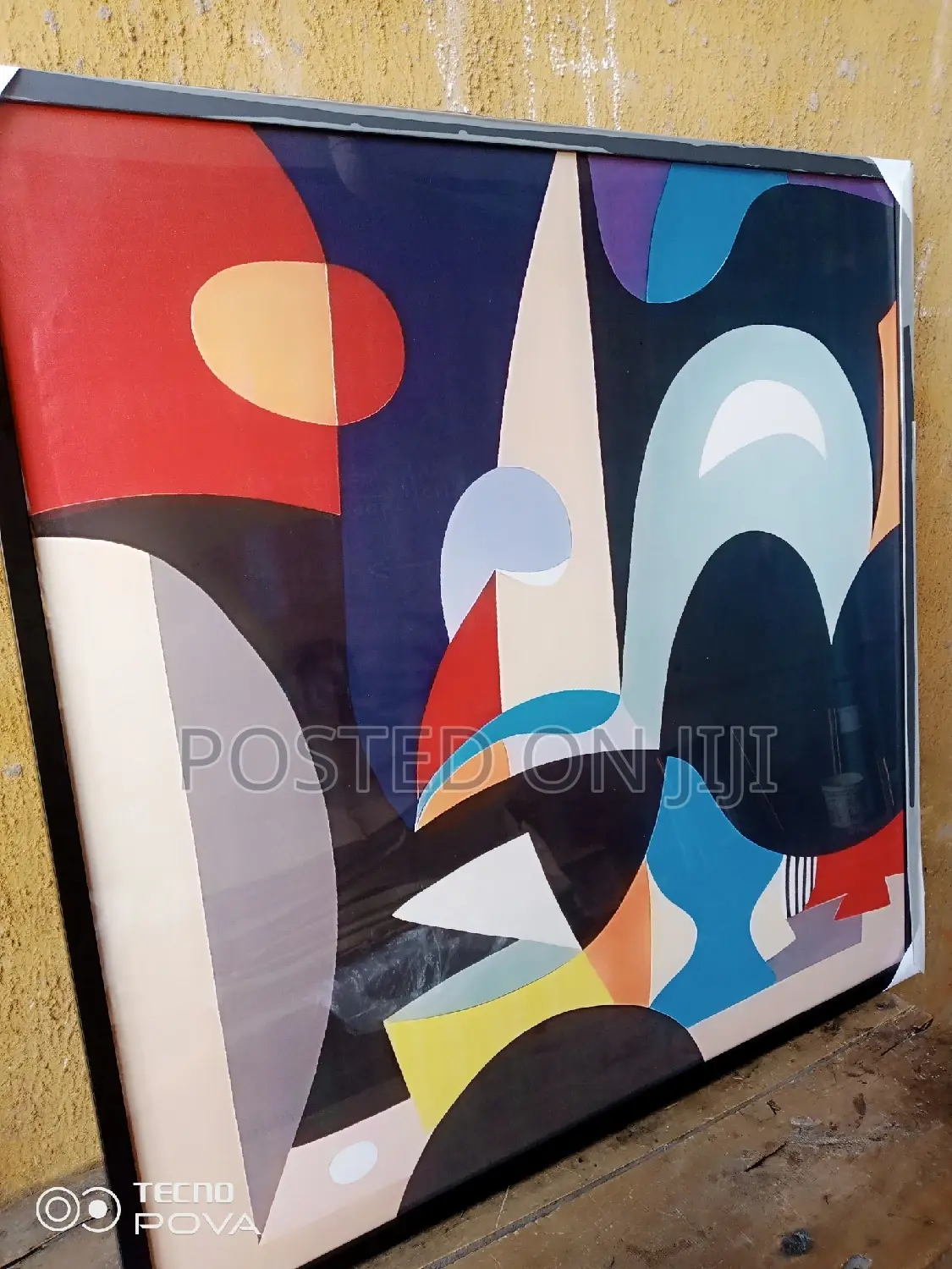 Multicolored Abstract Canvas Print