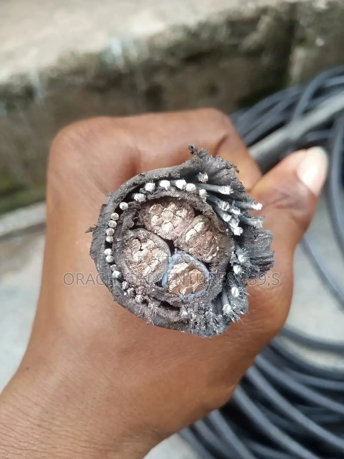 Electrical 35m Armoured Cable 4core Full Gage