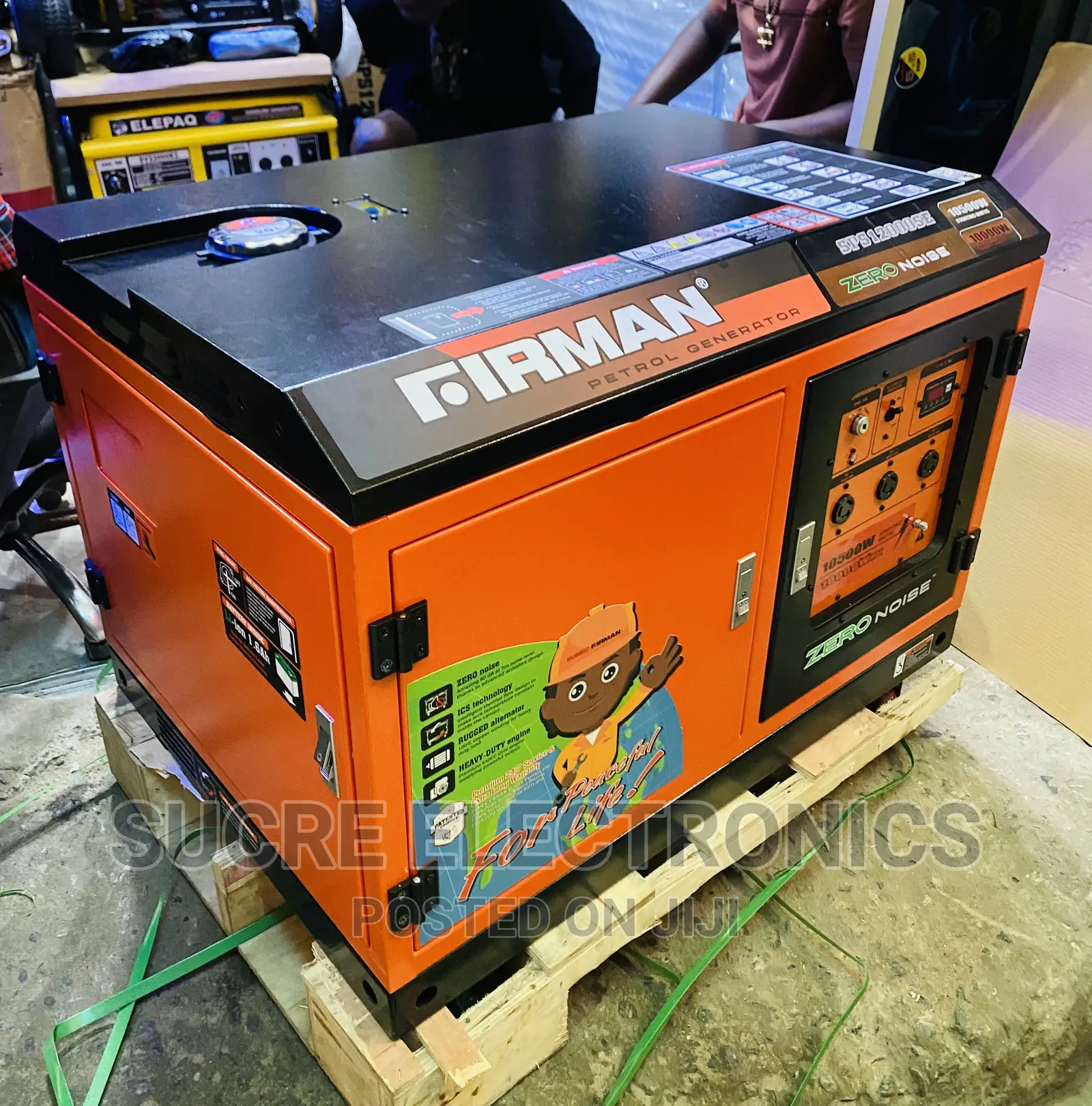 10kva Firman Zero Noise Petrol Generator Original