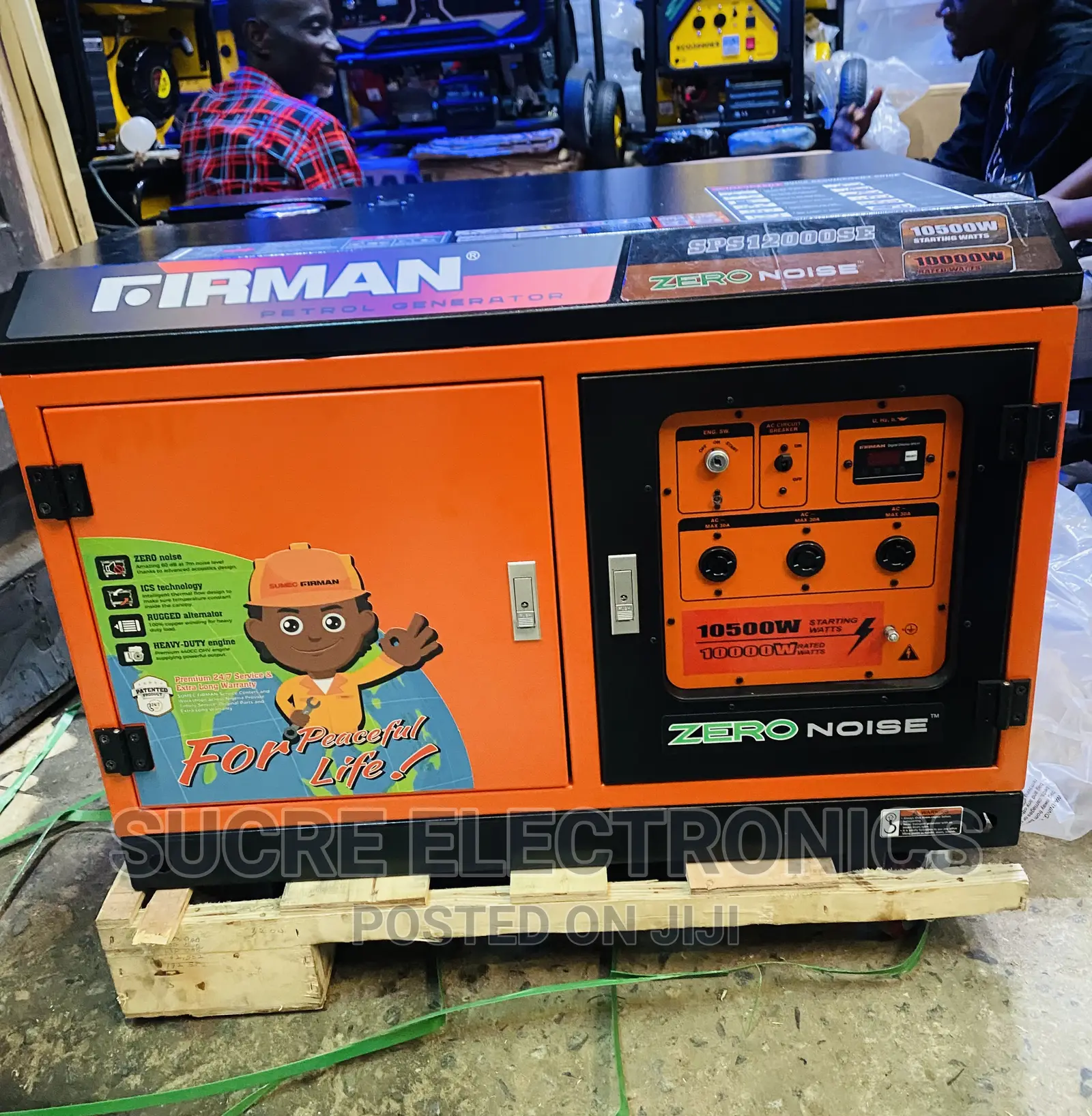 10kva Firman Zero Noise Petrol Generator Original