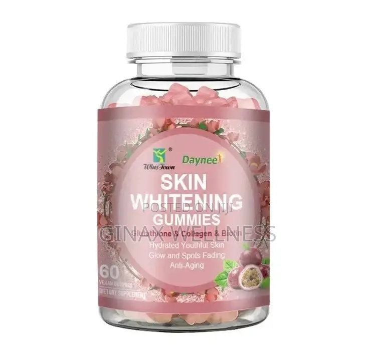 Skin Whitening Gummies With Glutathione and Collagen