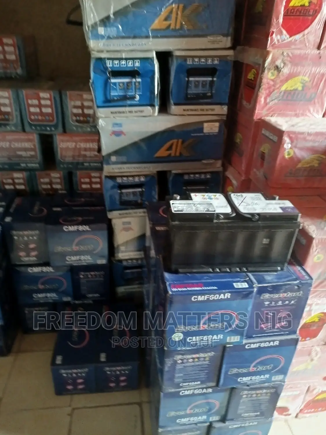 Original Car Battery 4 Cars