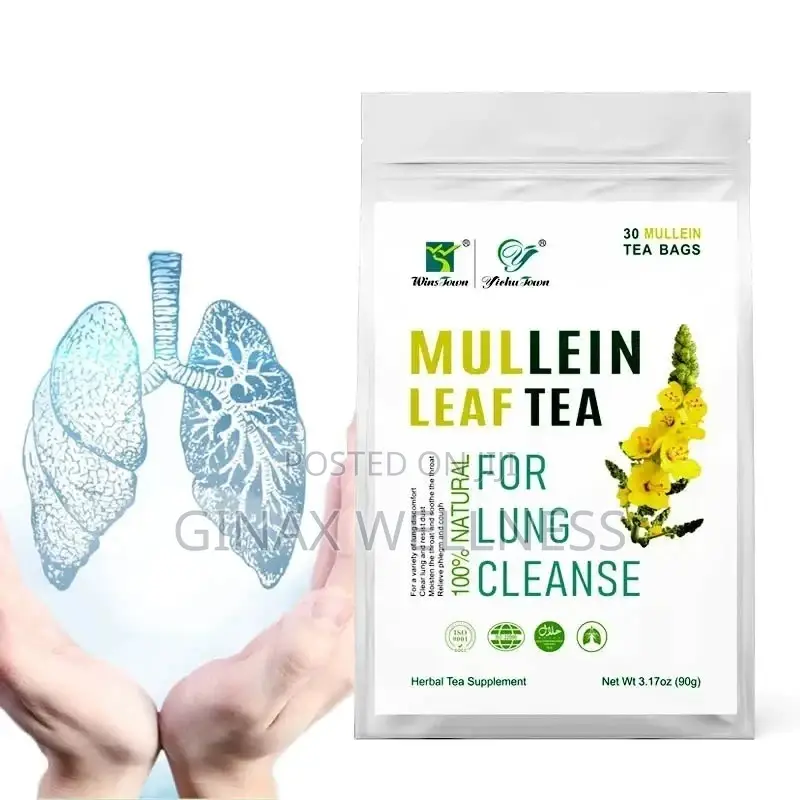 Mullein Leaf Tea for Coughs, Asthma, and Lungs Cleanse