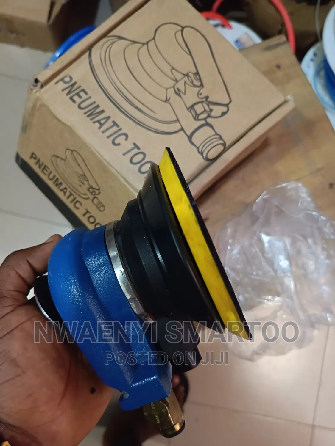Original Pneumatic Wall and Polishing Machine