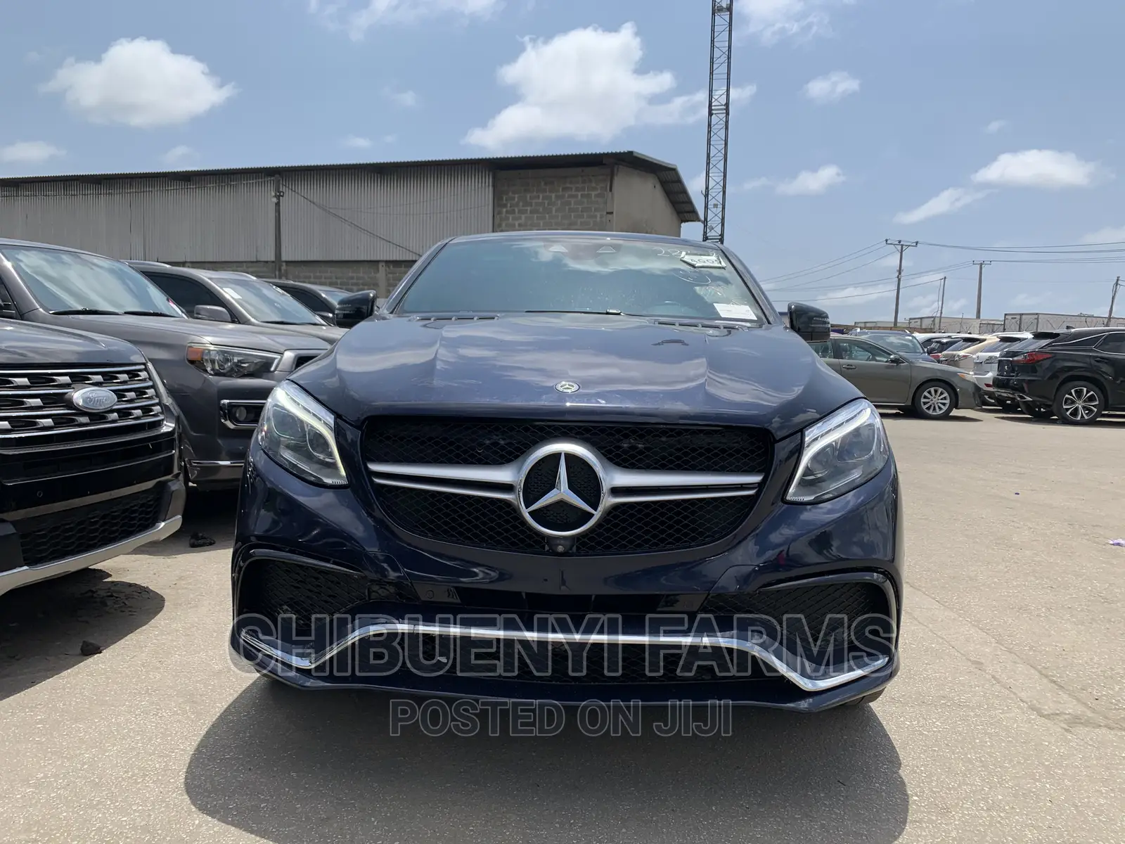 Mercedes-Benz GLE-Class AMG GLE 43 4MATIC 2018 Blue