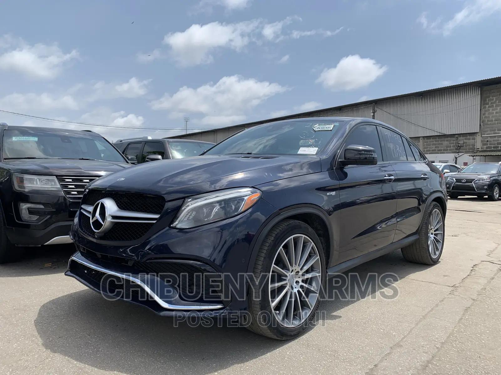 Mercedes-Benz GLE-Class AMG GLE 43 4MATIC 2018 Blue