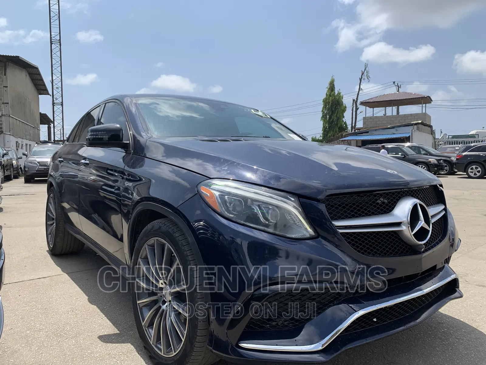 Mercedes-Benz GLE-Class AMG GLE 43 4MATIC 2018 Blue