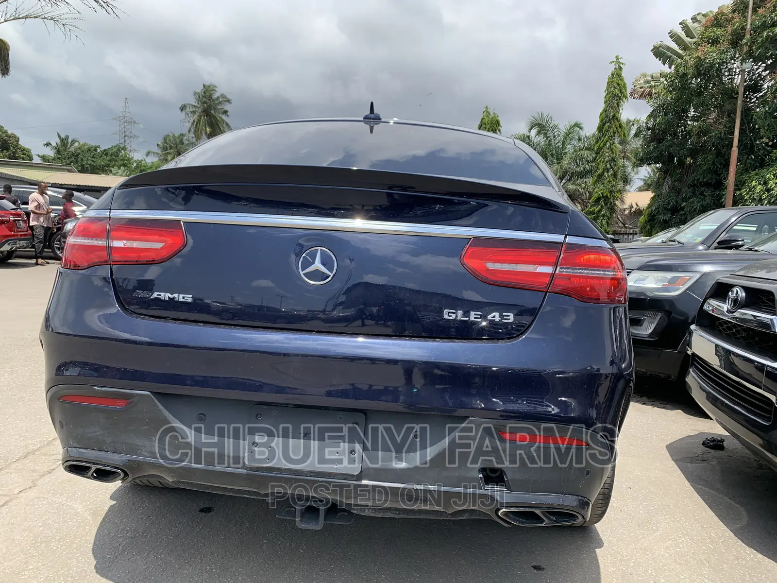 Mercedes-Benz GLE-Class AMG GLE 43 4MATIC 2018 Blue