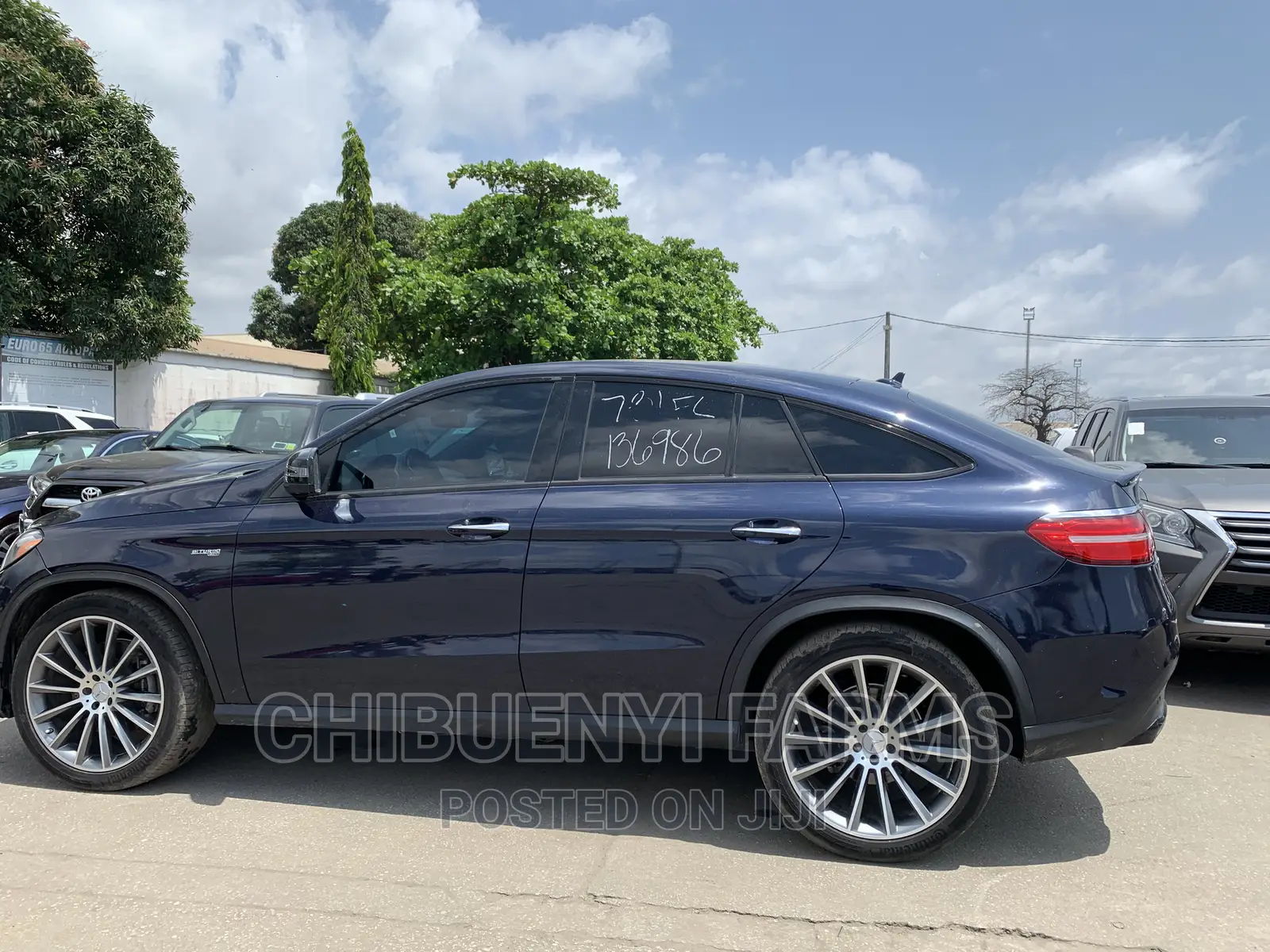 Mercedes-Benz GLE-Class AMG GLE 43 4MATIC 2018 Blue