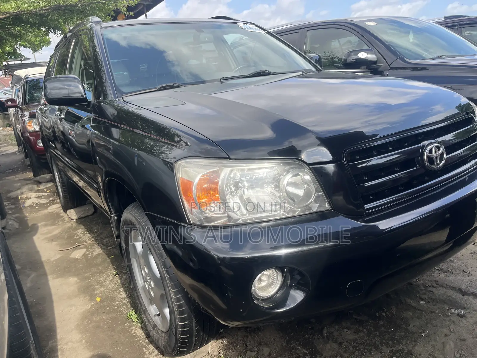 Toyota Highlander Limited V6 4x4 2007 Black