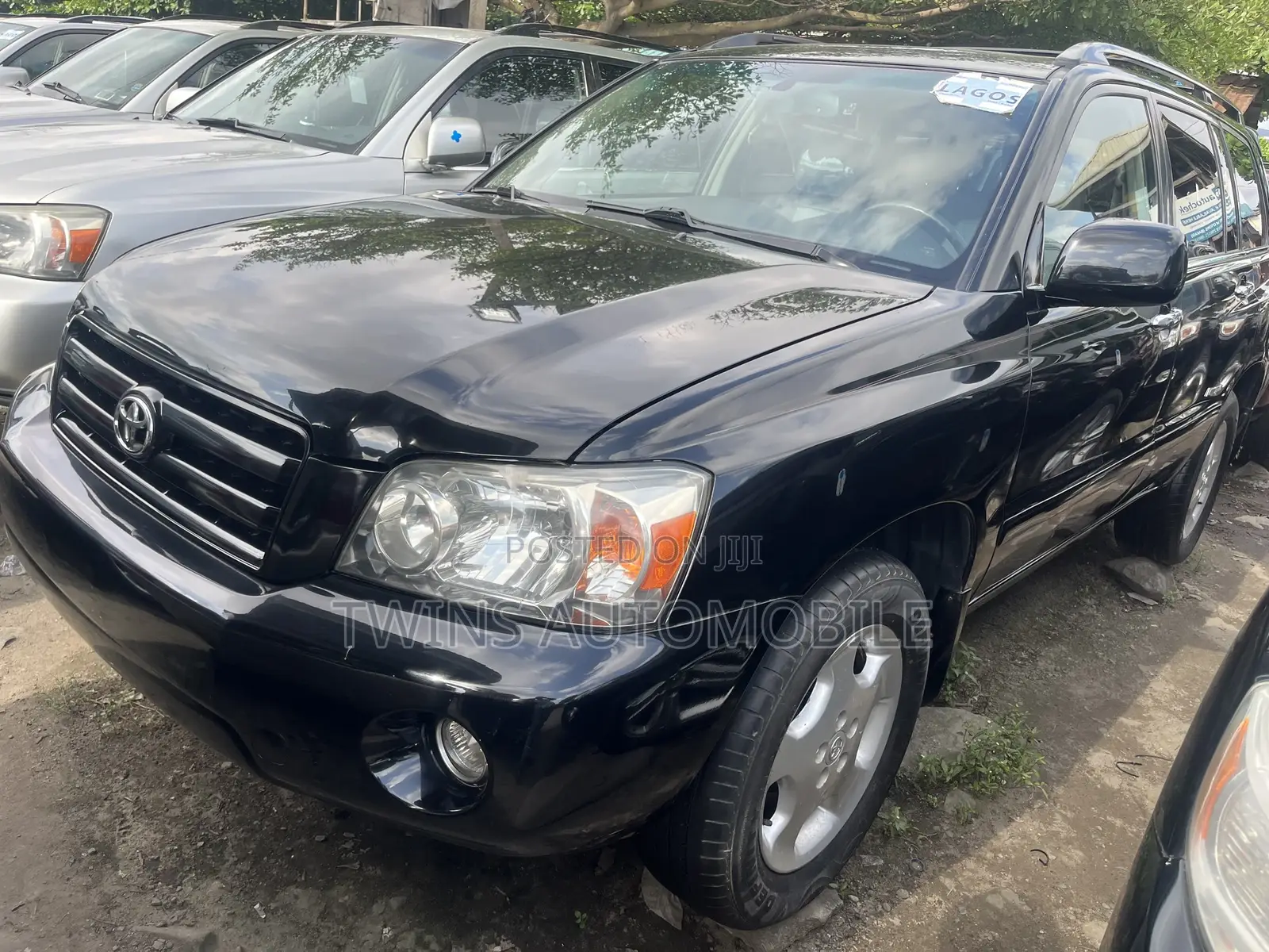 Toyota Highlander Limited V6 4x4 2007 Black