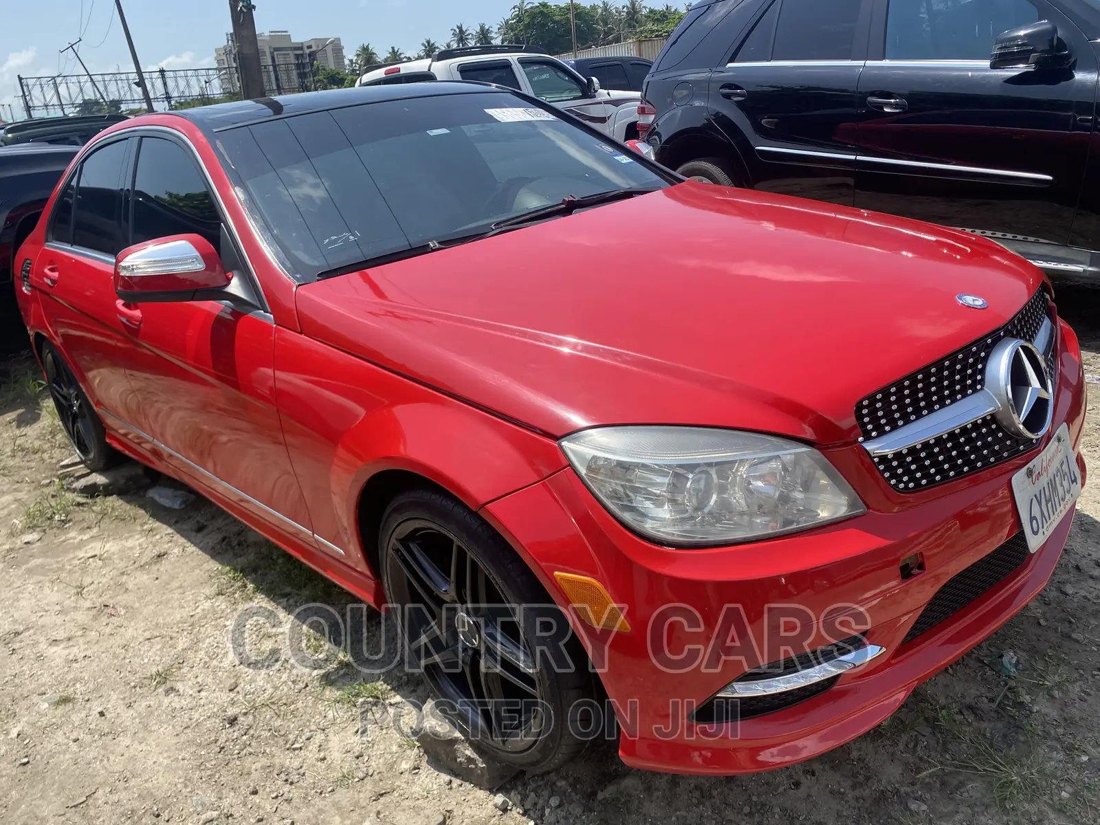 Mercedes-Benz C300 2010 Red