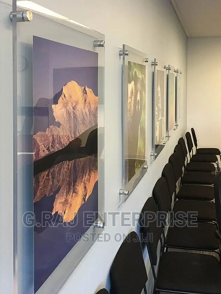 Big Acrylic Glass Frame PAY ON DELIVERY