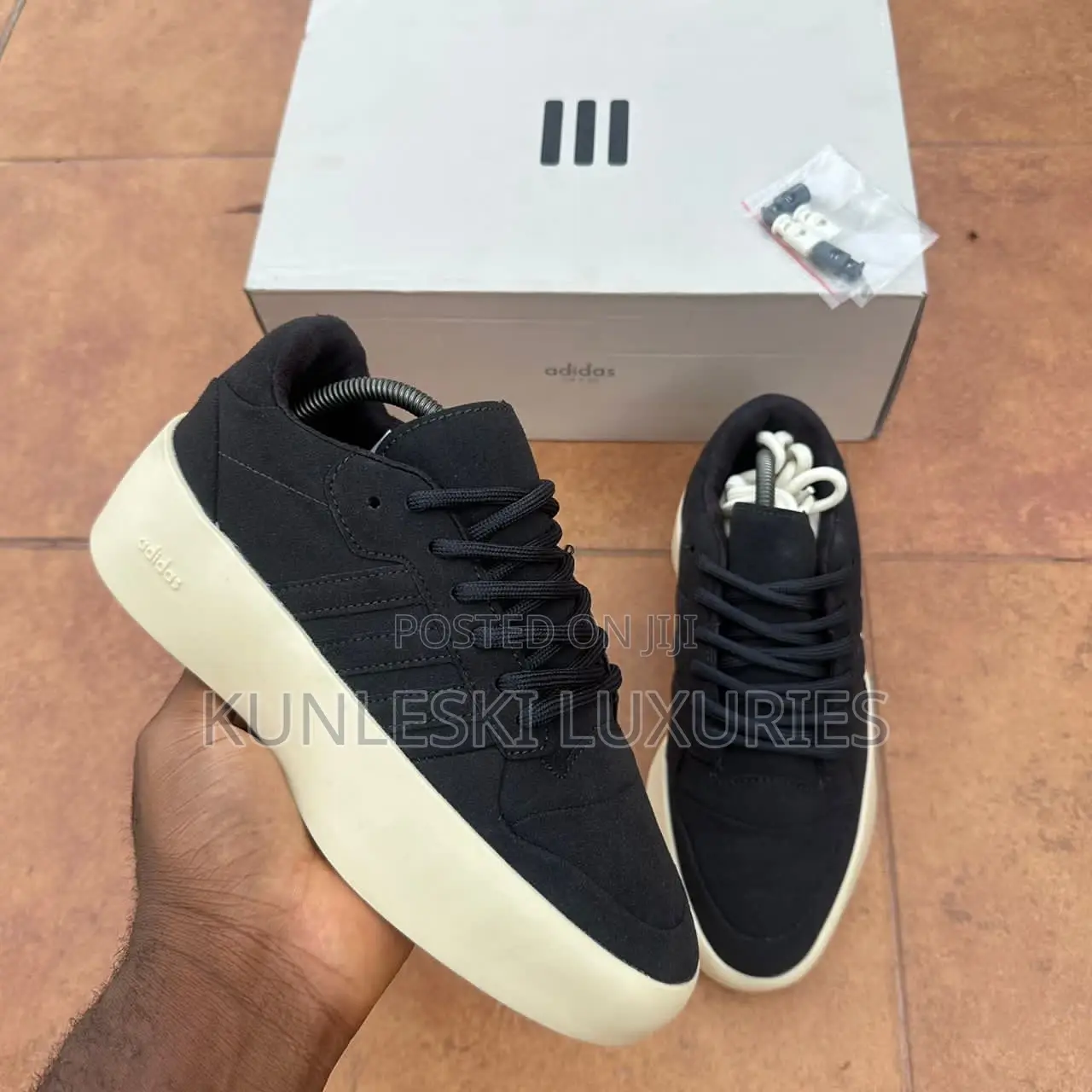 Original Fear of God X Adidas 86 Low Sneakers