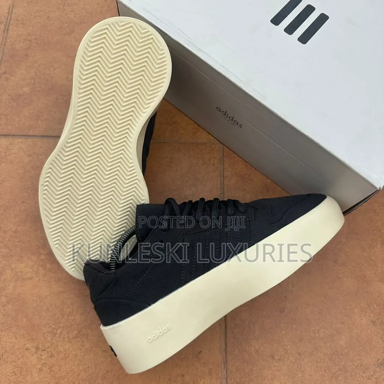 Original Fear of God X Adidas 86 Low Sneakers