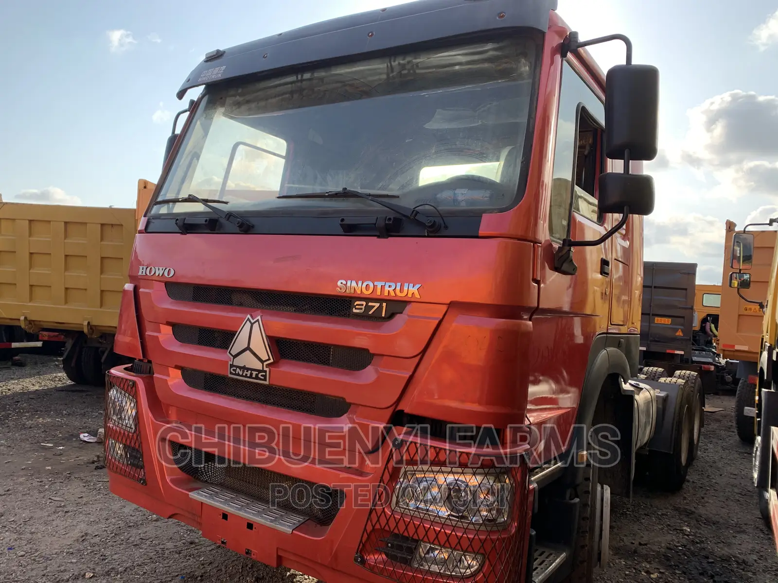 HOWO 371 Horse-Power  Trailer Head