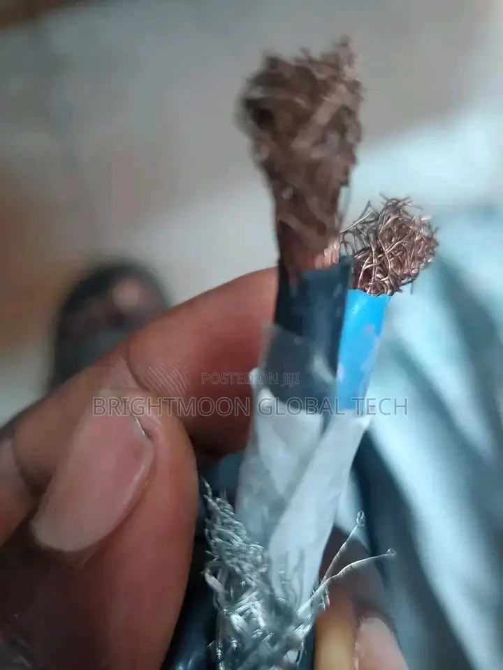 10mm 2core Flexible Cable Blue and Black
