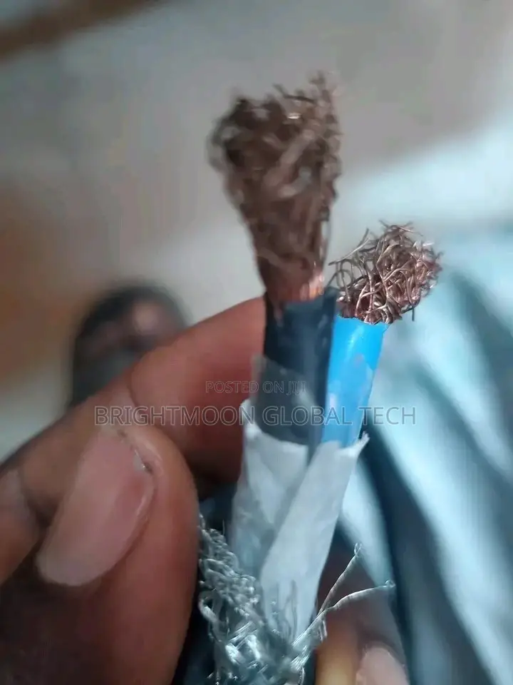 10mm 2core Flexible Cable Blue and Black