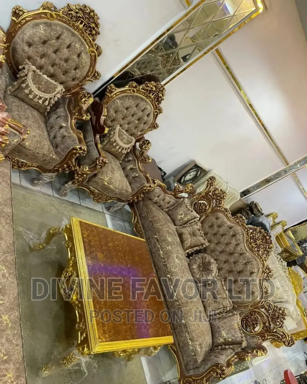 Egyptians Royal Sofa Set for Living Room.
