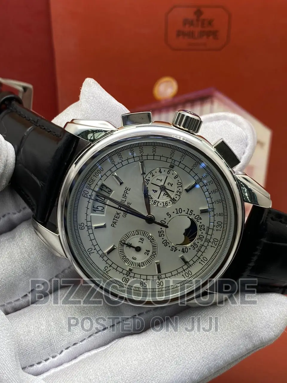 Original PATEK PHILIPPE Leather Strap Available in Store