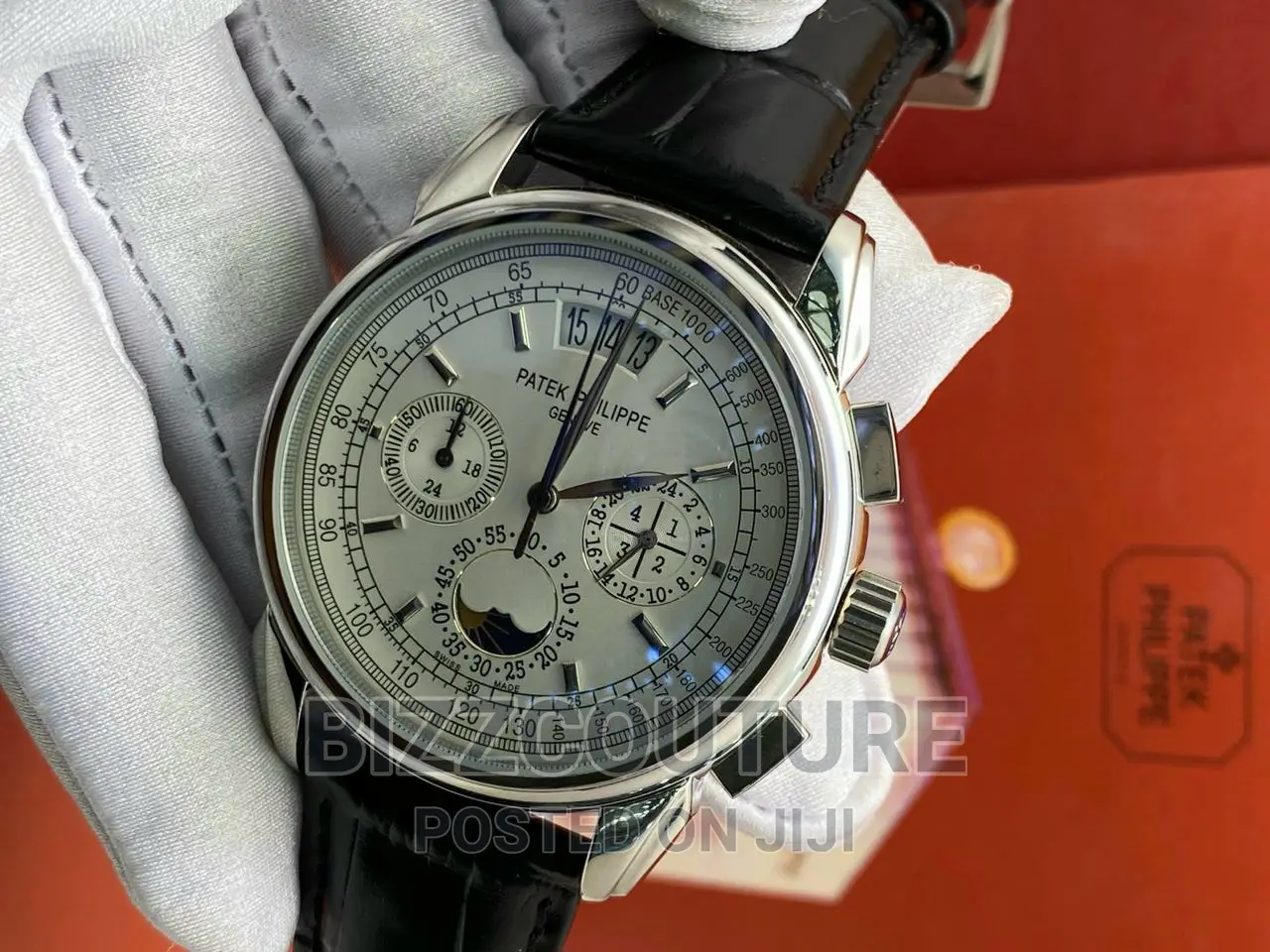 Original PATEK PHILIPPE Leather Strap Available in Store