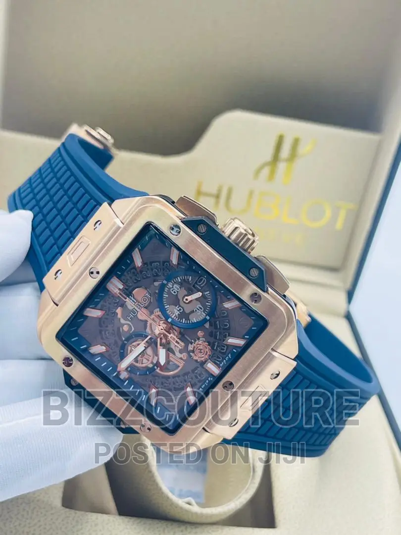 Original HUBLOT Rubber Strap Watch Available in Store