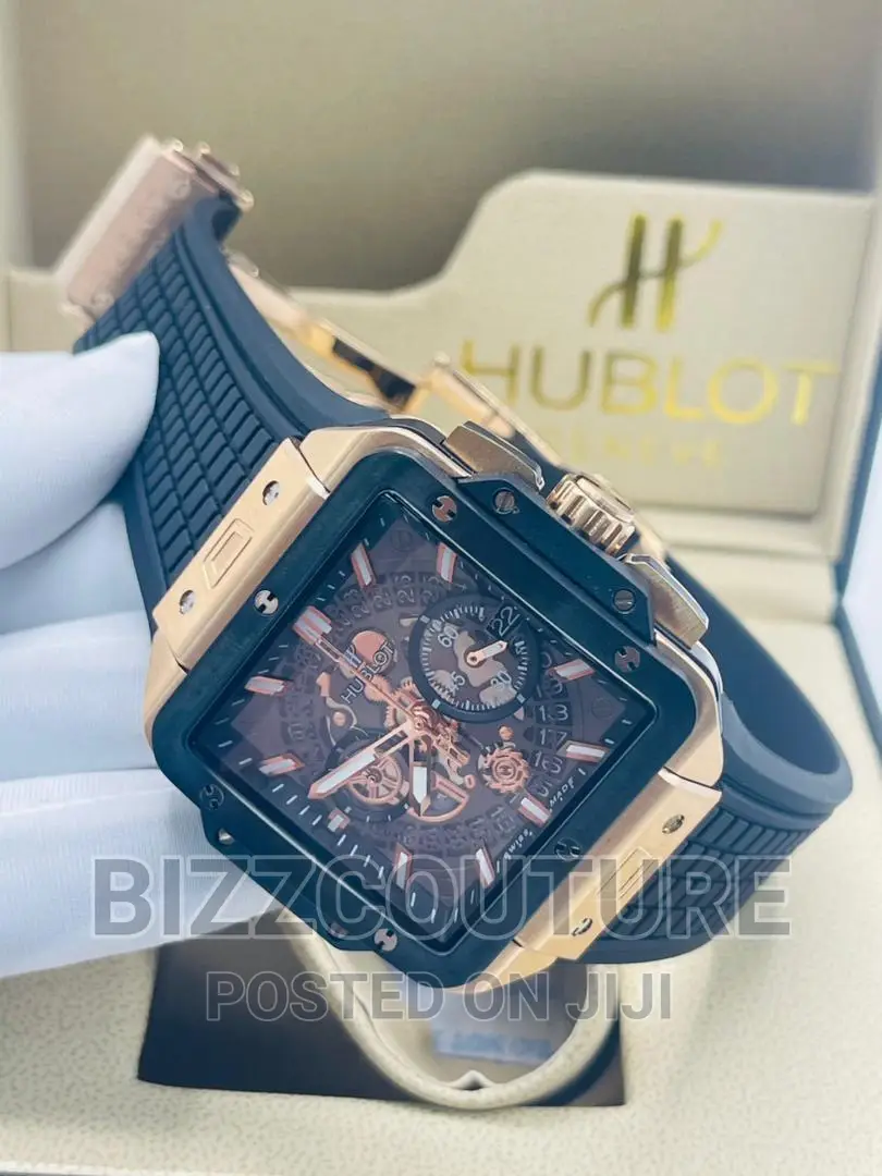 Original HUBLOT Rubber Strap Watch Available in Store