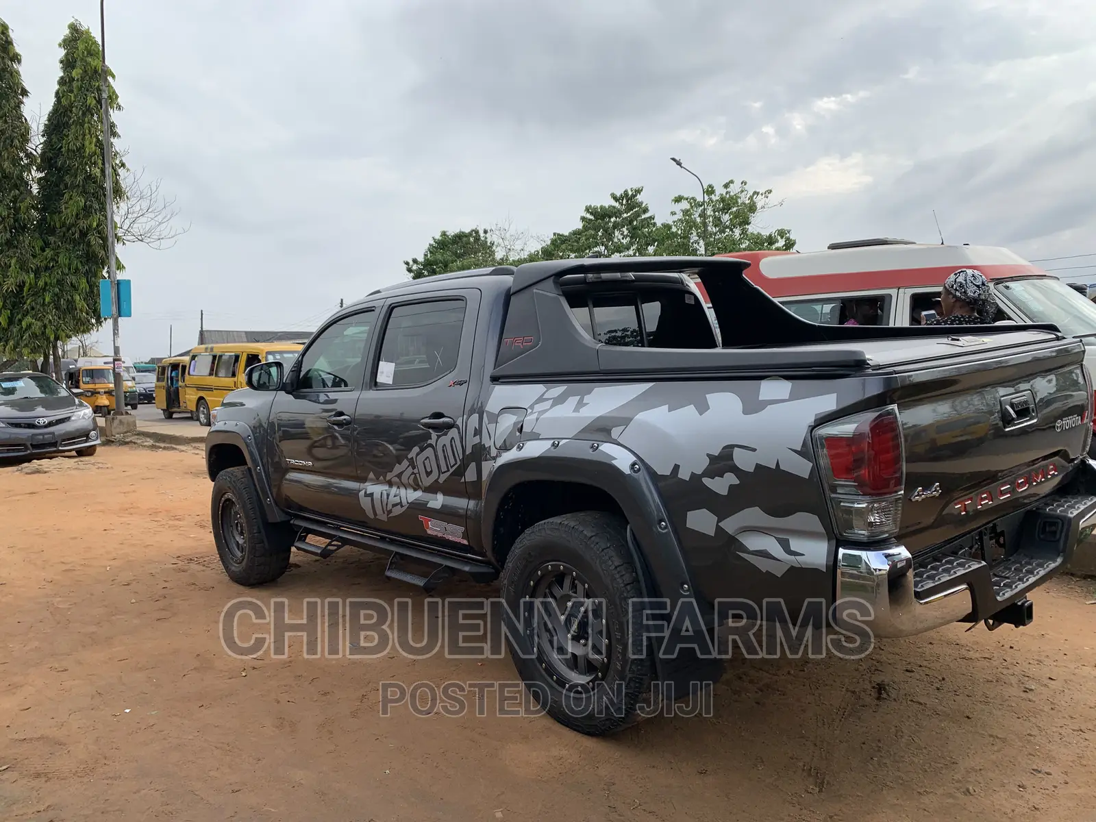 Toyota Tacoma TRD Sport 2017 Matt Black