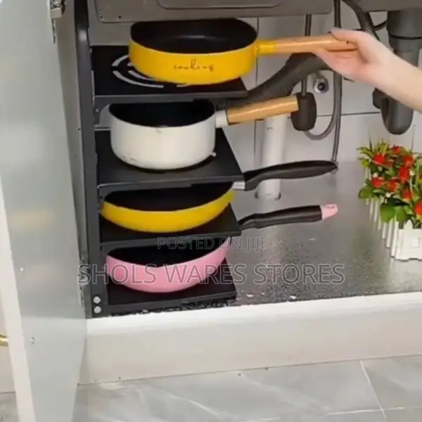 Pot Rack Stand Organizer