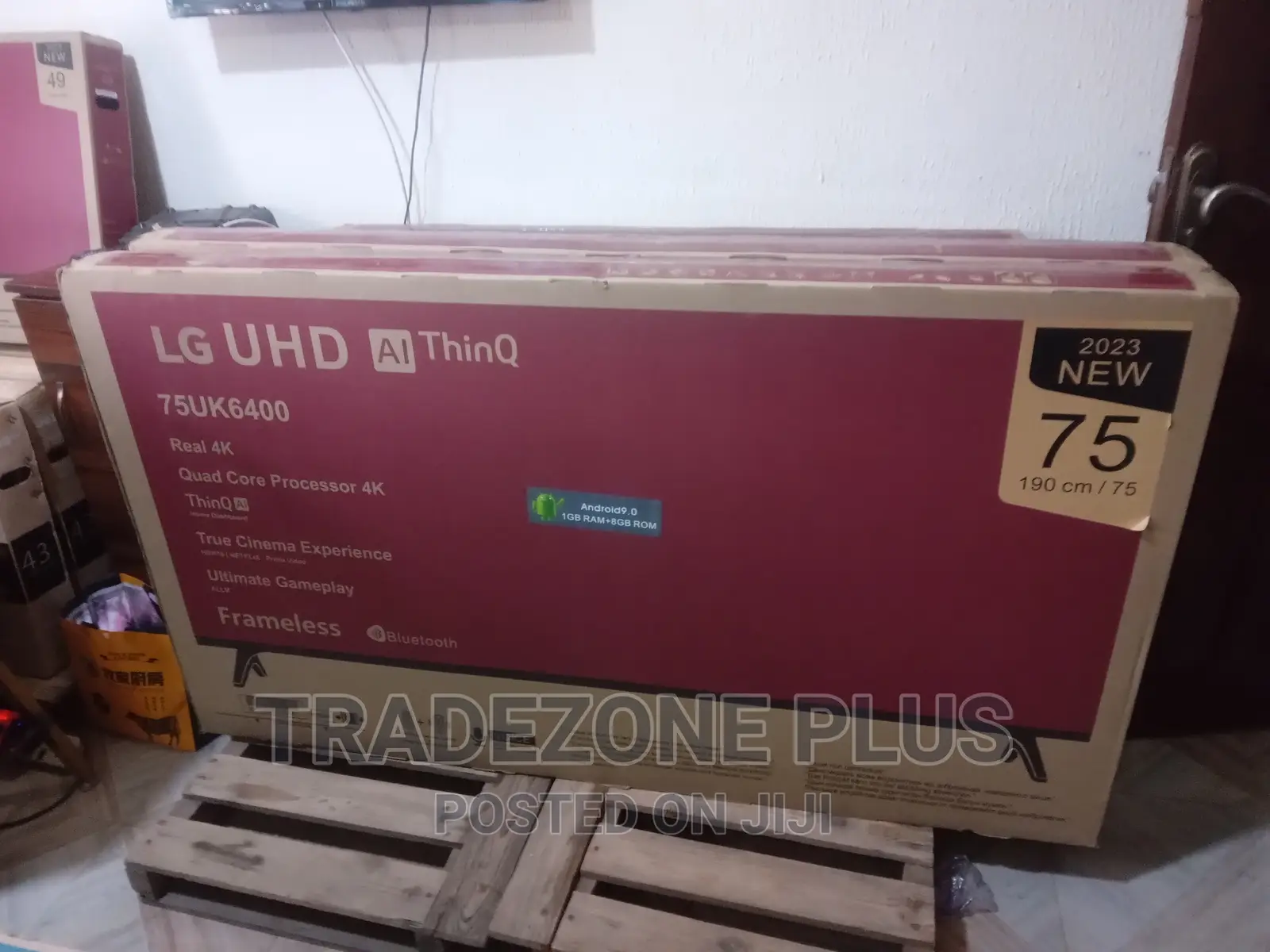 Brand New 75 Inch Smart LED TV With Bluetooth+Netflix