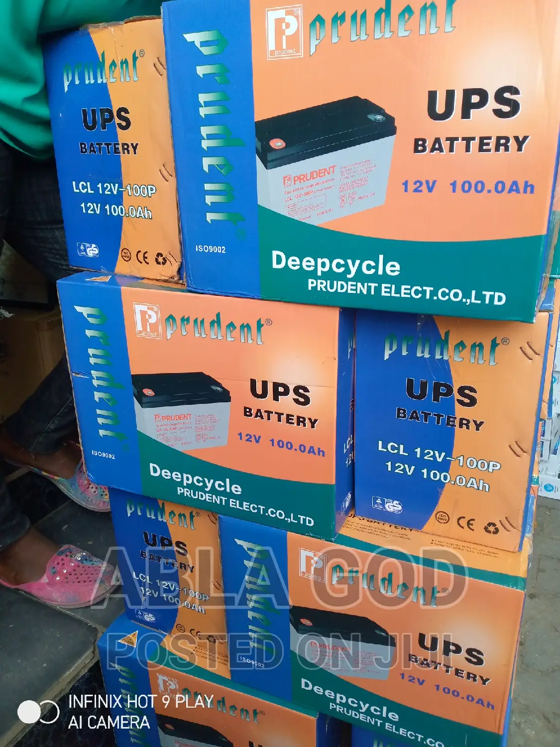 Prudent UPS Battery 12v 100amh Deep Cycle