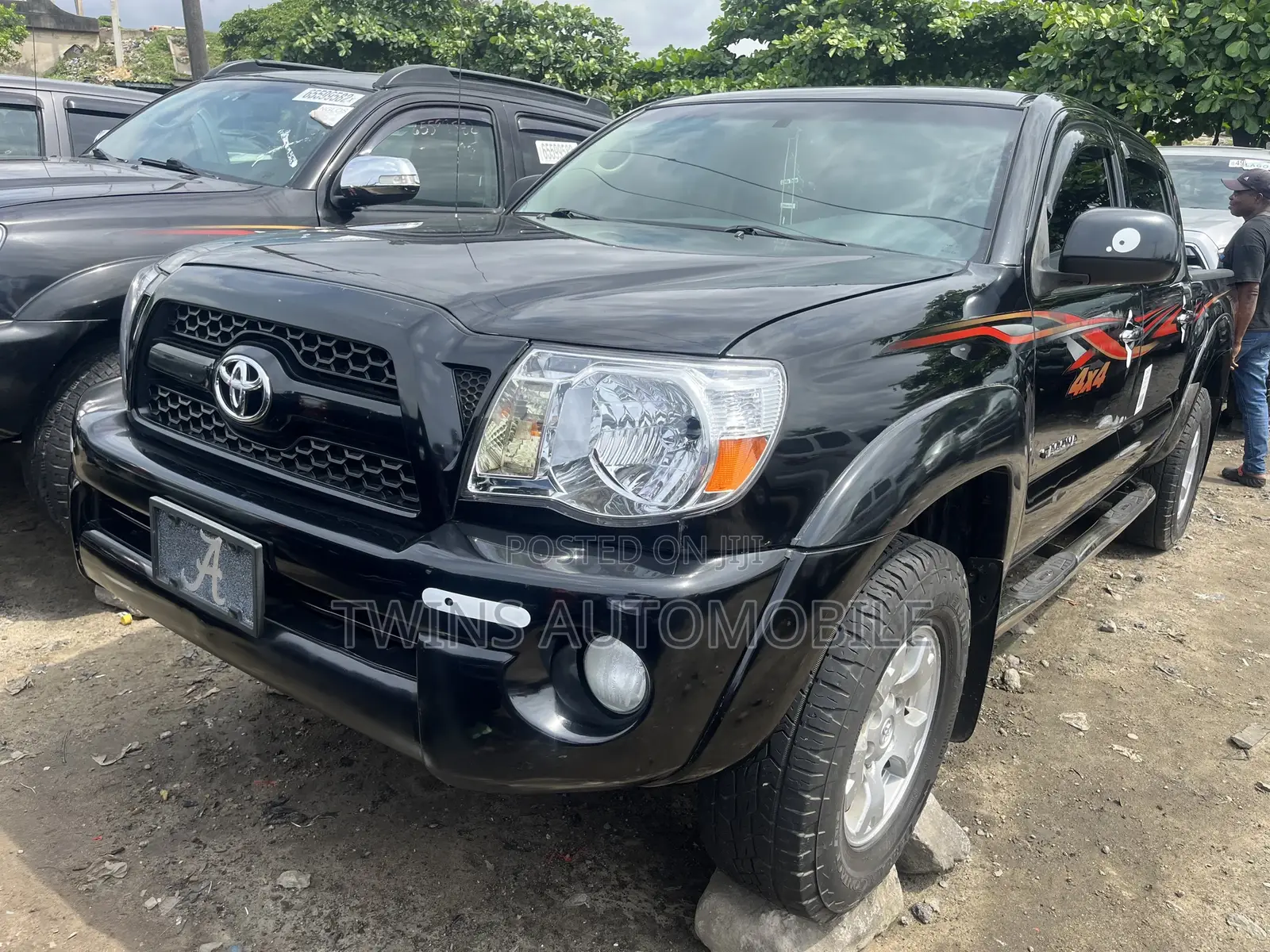 Toyota Tacoma Double Cab V6 Automatic 2011 Black