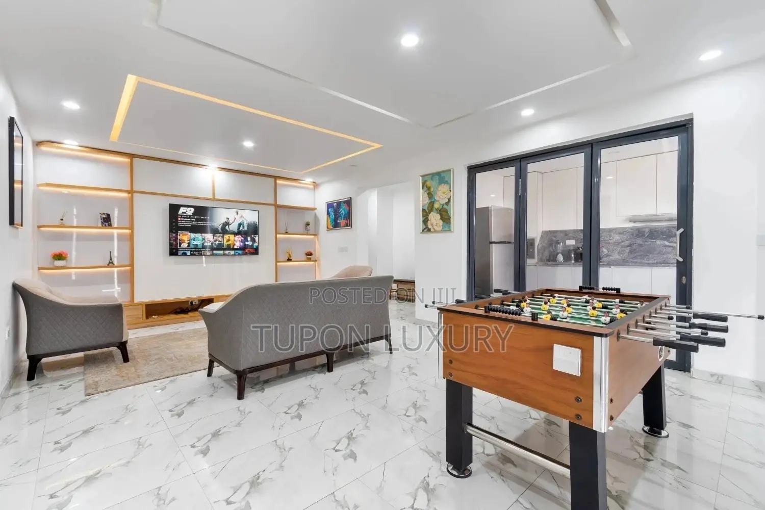Two Bedroom Apartment With Pool, Gym, and Snooker