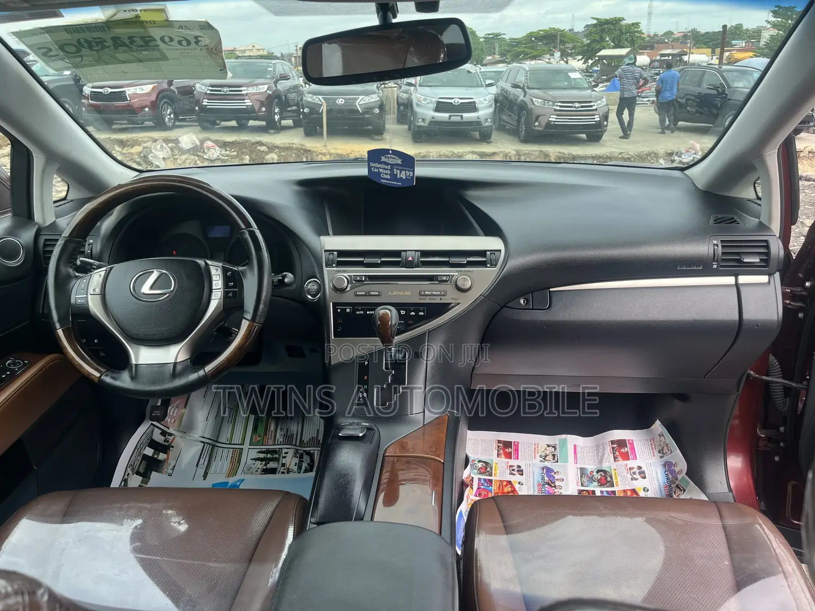 Lexus RX 350 2015 Red