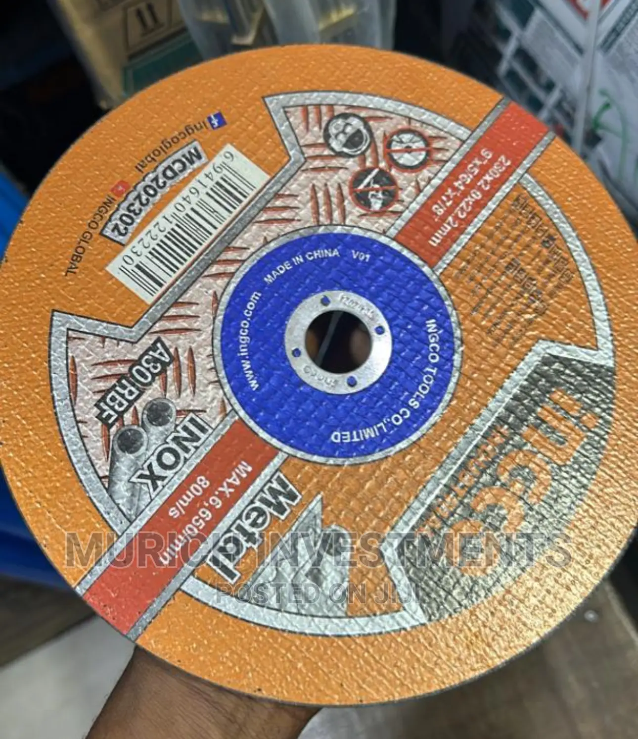 Ingco Metal Cutting Disc 9” X 10pcs