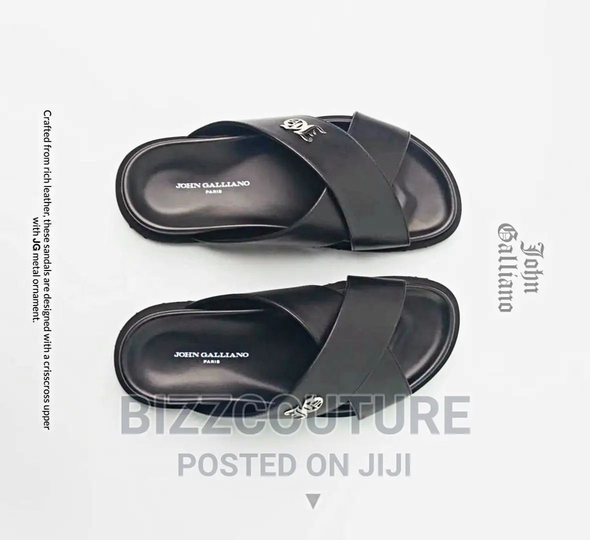 Original Italian ROBERTO CAVALLI Slippers Available in Store