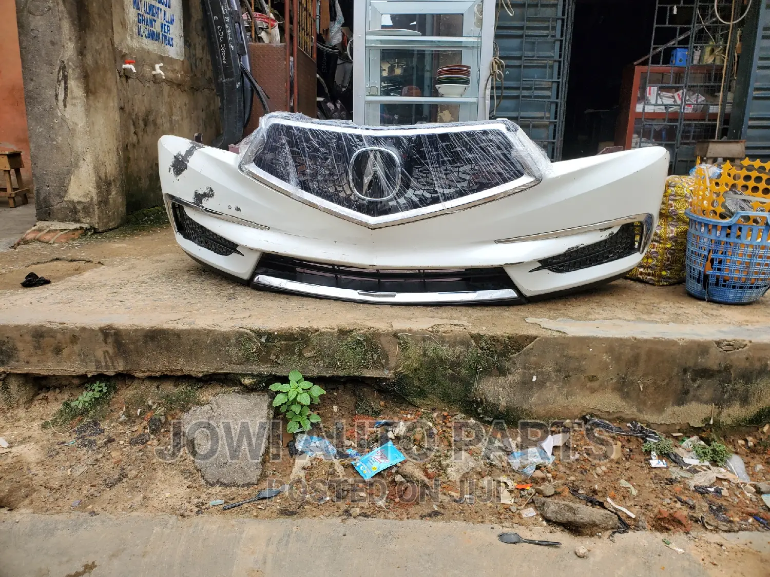 2018-2021 Complete Front Bumper With Grille Acura MDX