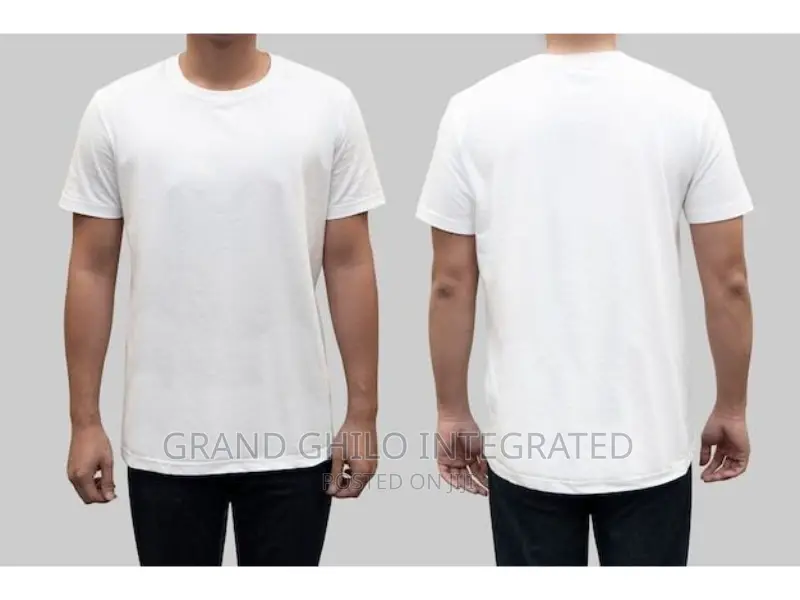 High Quality Blank/Plain T-Shirt White