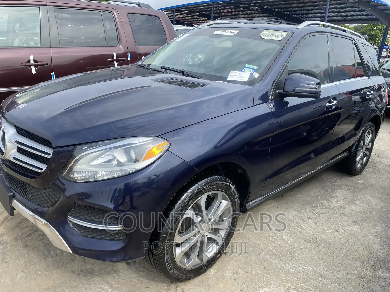 Mercedes-Benz GLE-Class GLE 350d 4MATIC 2016 Blue