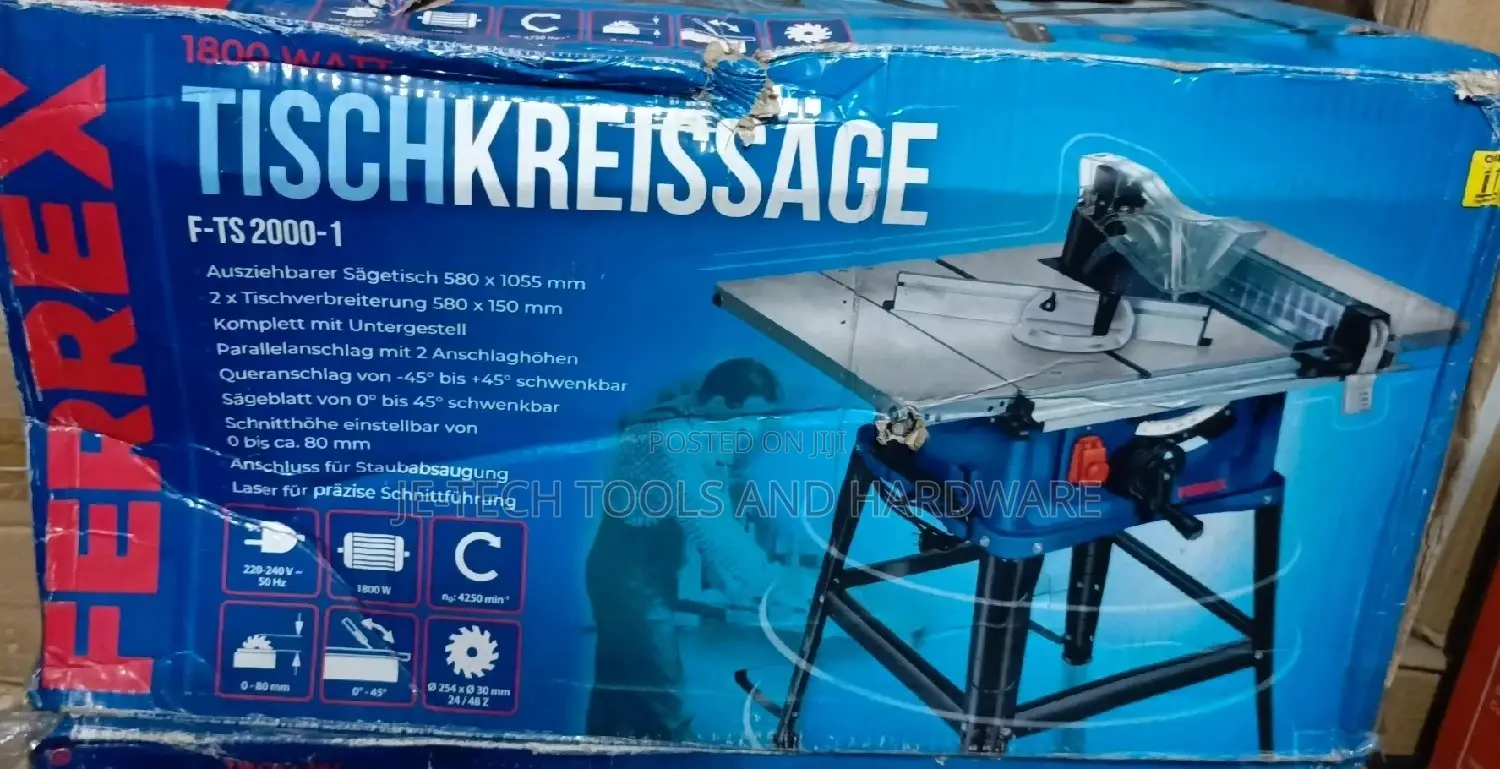 Industrial Table Saw 1800w