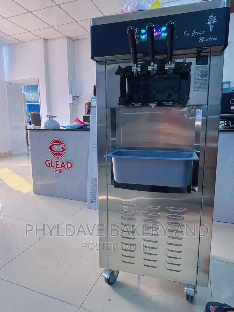 Standing Soft Ice Cream Machine