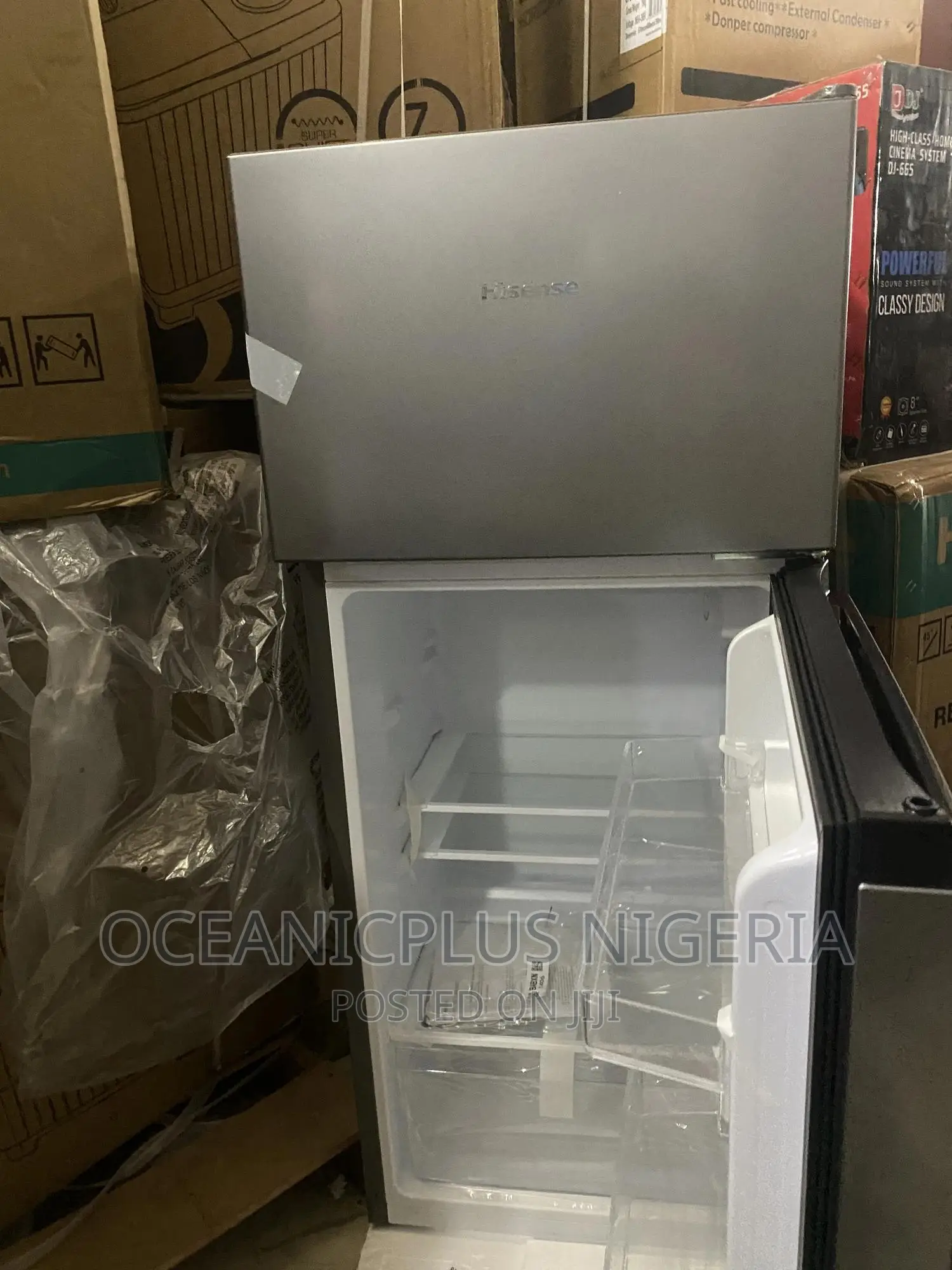 Top World Hisense: REF172DR 124 Litres Top Freezer