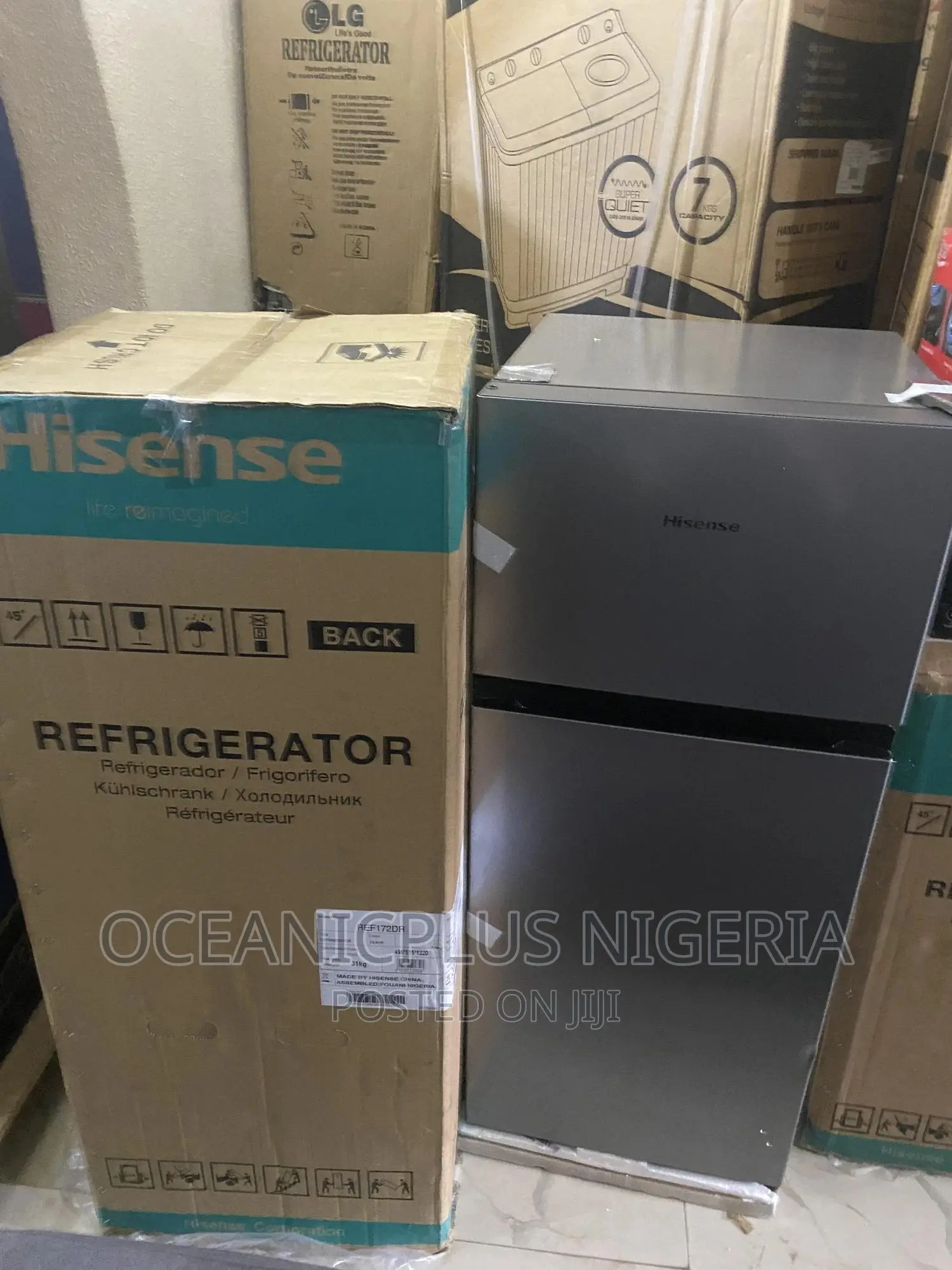 Newly Produced Hisense Ref172dr 124 Litres Top Freezer