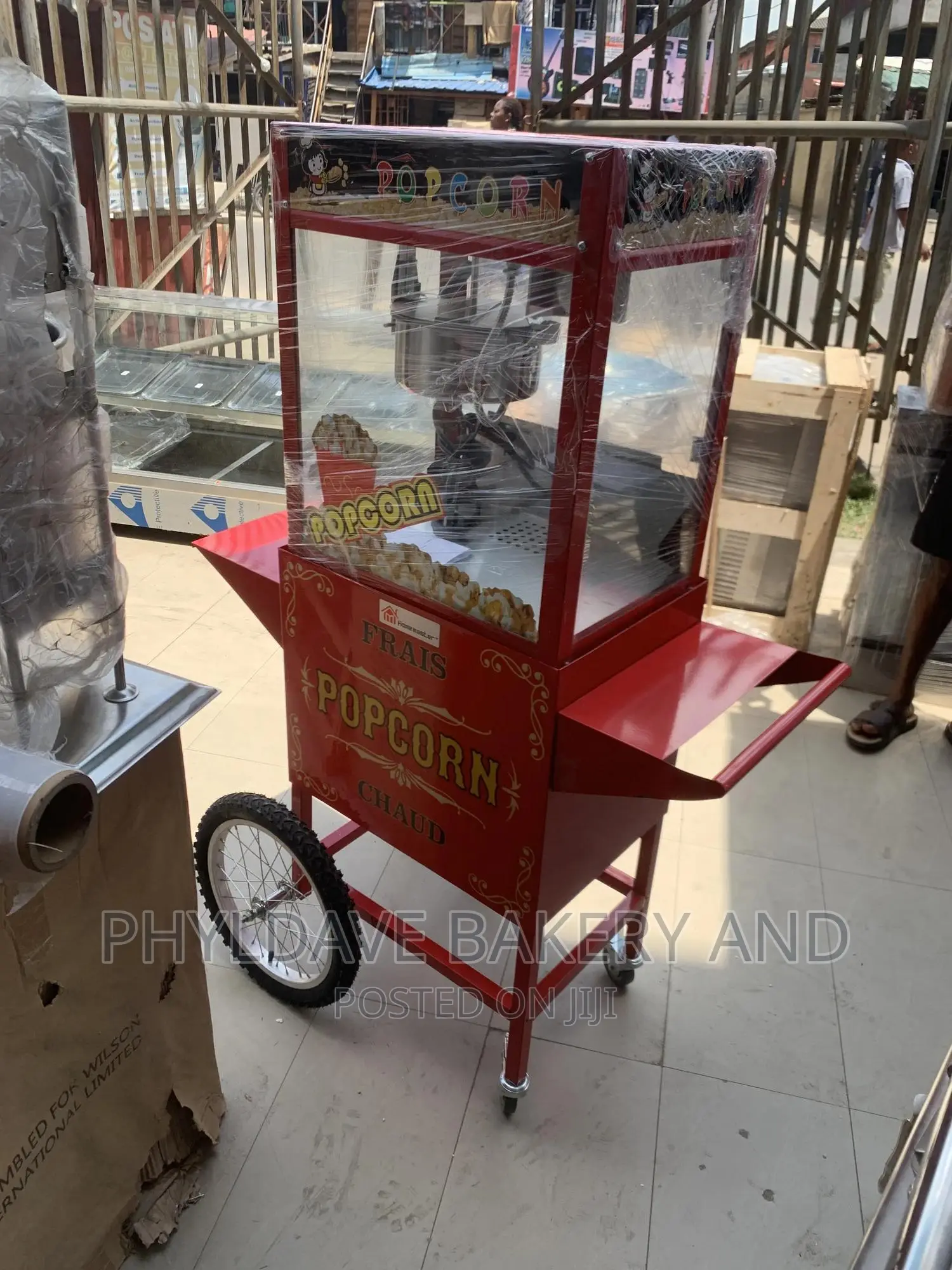 Popcorn Machine With Cart