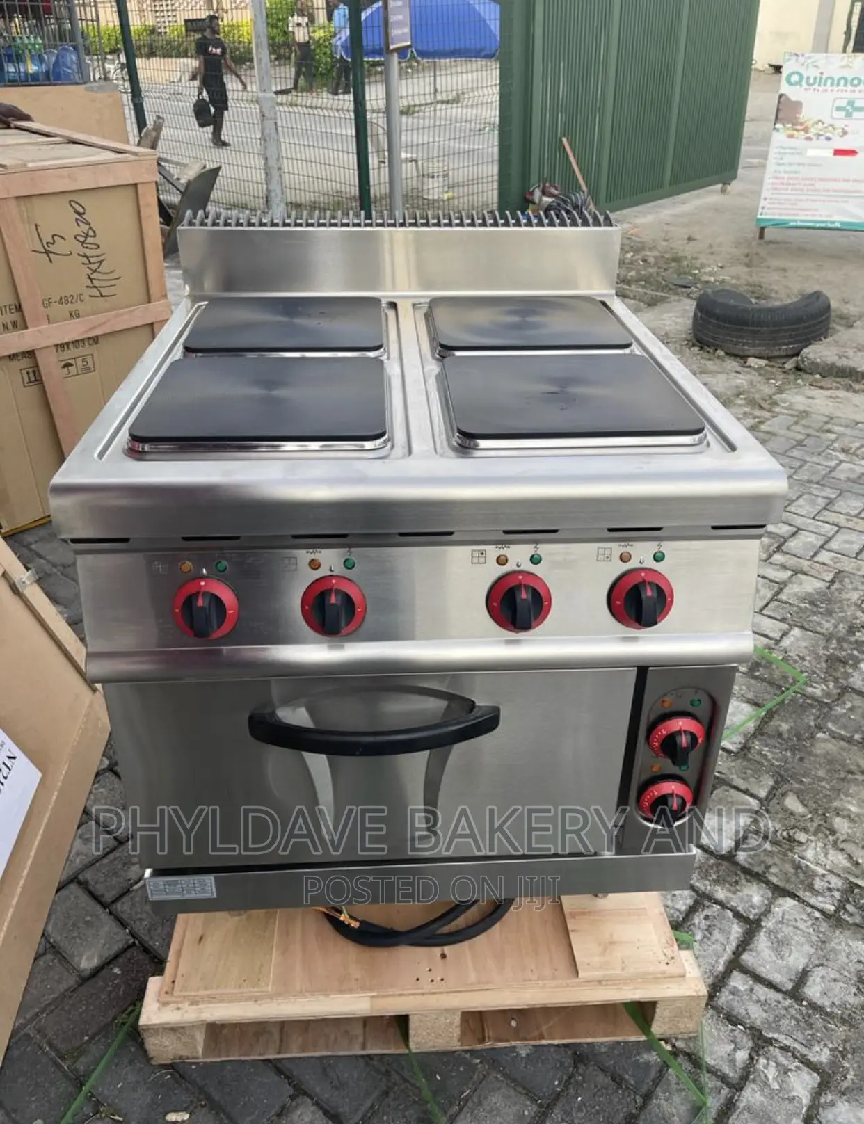 High Quality Electric Cooker With Oven 4 Burner Machine