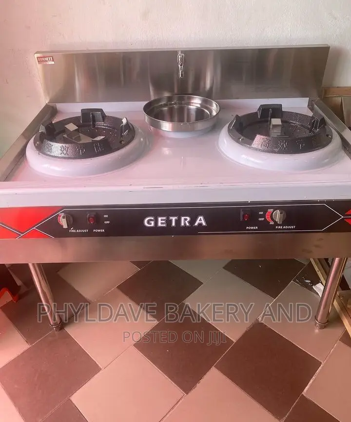 Double Unit Chinese Cooker