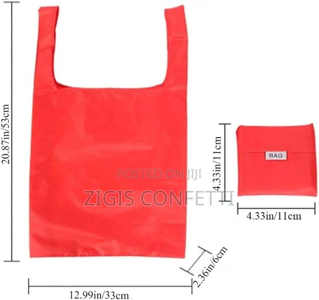 Fashionable Foldable Grocery Tote Bag - Large Capacity
