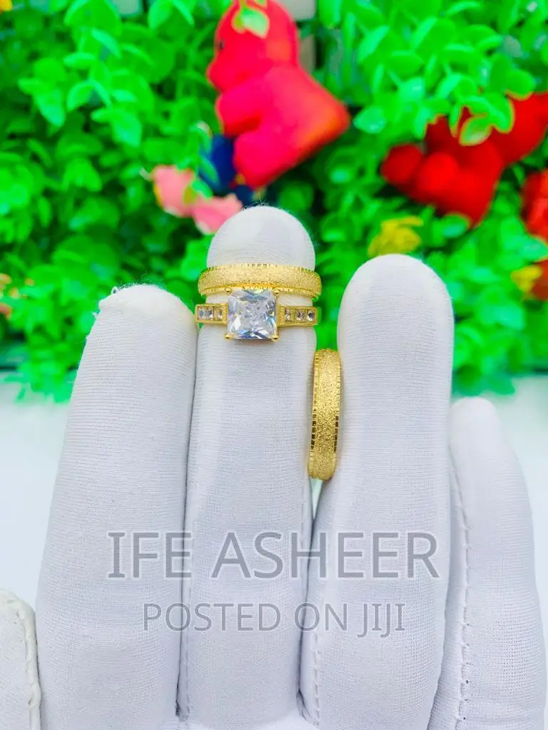 George Cole Couples Set of Wedding Ring 002 - Gold